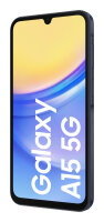Samsung Galaxy SM-A156B 16,5 cm (6.5") Hybride Dual-SIM Android 14 5G USB Typ-C 4 GB 128 GB 5000 mAh Schwarz, Blau