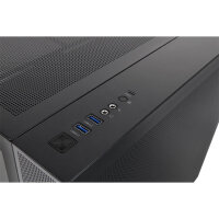 Geh Thermaltake View 380 TG Midi Tower  "ARGB"         Black retail