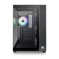 Thermaltake  View 380 TG ARGB Black Edition ATX Midi Tower 4x 120mm Lüfter Glasfenster schwarz