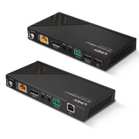 LINDY 150m Cat.6 Displayport &USB KVM HDBaseT Ext...