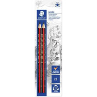 STAEDTLER Bleistift Tradition Jumbo HB Dreikantform 2Stk....
