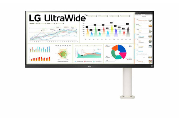 LG 34WQ68X-W Computerbildschirm 86,4 cm (34") 2560 x 1080 Pixel Quad HD LCD Weiß