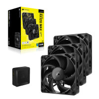 Corsair iCUE LINK RX120 MAX Computergehäuse Ventilator 12 cm Schwarz 3 Stück(e)