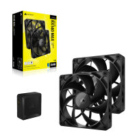 Corsair iCUE LINK RX140 MAX Computergehäuse Ventilator 14 cm Schwarz 2 Stück(e)