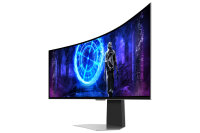 Samsung G95SD Computerbildschirm 124,5 cm (49") 5120 x 1440 Pixel Dual QHD OLED Silber