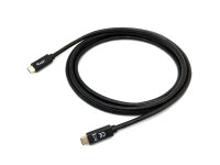 Equip USB-C 3.2  Kabel 2x USBC Stecker 1m schwarz