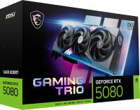 16GB MSI GeForce RTX 5080 16G Gaming Trio OC GDDR7 NVIDIA...