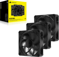 Corsair RS120 MAX Computergehäuse Ventilator 12 cm Schwarz 3 Stück(e)