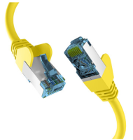 EFB RJ45 PATCHKABEL mit CAT7 ROHKABEL GELB 3m