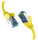 EFB RJ45 PATCHKABEL mit CAT7 ROHKABEL GELB 3m