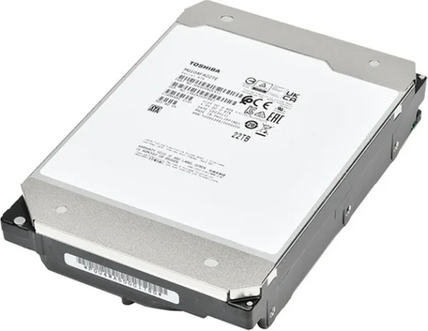 Toshiba 8.9cm (3.5") 22TB SATA3 Enterprise Capacity 7200 512 intern
