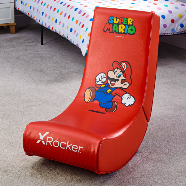 X-Rocker Super Mario Joy Ed.Kunstleder Bodensessel