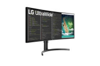 LG 35" 35WN75CP-B Ultrawide Curved HDMI DP USB IPS 21:9 black