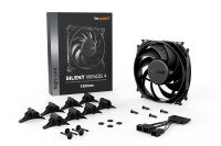 be quiet! Silent Wings 4 120mm Case Fan Gehäuselüfter 12cm Lüfter 1 Stück schwarz