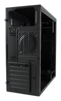 LC-Power 7034B Midi-Tower ATX Black Edition Kabelmanagement ohne Netzteil