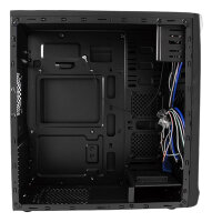 LC-Power 7034B Midi-Tower ATX Black Edition Kabelmanagement ohne Netzteil