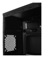 LC-Power 7034B Midi-Tower ATX Black Edition Kabelmanagement ohne Netzteil
