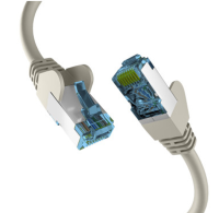 EFB RJ45 PATCHKABEL mit CAT7 ROHKABEL GRAU 2m
