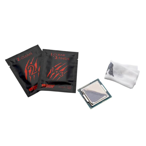 Thermal Grizzly Cleaning Wipes CPU Reinigungstücher 10 Stück