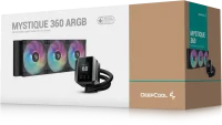 DeepCool MYSTIQUE 360 ARGB Prozessor All-in-One-Flüssigkeitskühler 12 cm Schwarz 1 Stück(e)