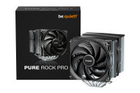 be quiet! Pure Rock Pro 3 Dual Heatpipe Kühler TDP: 250W PWM Cooler silber/schwarz