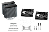 be quiet! Pure Rock Pro 3 Dual Heatpipe Kühler TDP: 250W PWM Cooler silber/schwarz