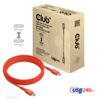 Club3D Kabel   USB 2   Typ C  PD 240W / 480Mb       2m St/St retail