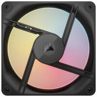 Corsair iCUE Link LX120-R RGB 120mm 3er Starter Kit schwarz Computergehäuse Ventilator 12cm Set Magnetschwebelager 3 Stück