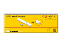 DeLOCK USB Laser Presenter weiß