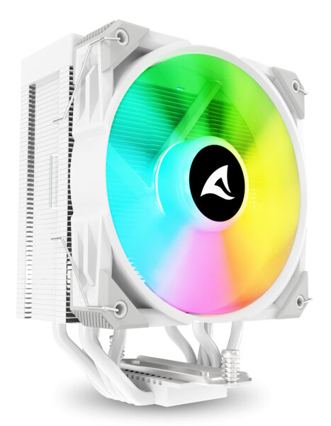 Sharkoon A50 RGB White Air Cooler Single Tower weiß
