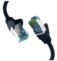 EFB RJ45 PATCHKABEL mit CAT7 ROHKABEL SCHWARZ 2m