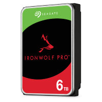 6TB Seagate IronWolf Pro NAS HDD 3.5" SATA 6Gb/s 24/7 512e 7200 256Mb Dauerbetrieb
