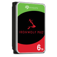 6TB Seagate IronWolf Pro NAS HDD 3.5" SATA 6Gb/s 24/7 512e 7200 256Mb Dauerbetrieb