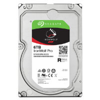 6TB Seagate IronWolf Pro NAS HDD 3.5" SATA 6Gb/s 24/7 512e 7200 256Mb Dauerbetrieb