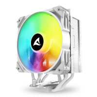 Sharkoon A40 RGB White Air Prozessor Luftkühlung 12cm Lüfter weiß