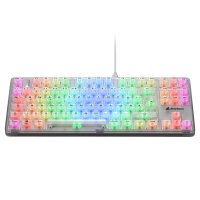 Sharkoon 4044951040131 Tastatur Gaming USB QWERTZ Deutsch Weiß