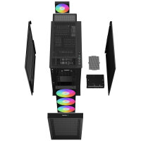 DeepCool CH560 DIGITAL Midi Tower Schwarz
