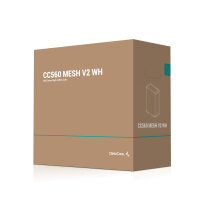 DeepCool CC560 MESH V2 WH Midi Tower weiß