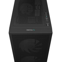 DeepCool CH360 DIGITAL Micro Tower Schwarz