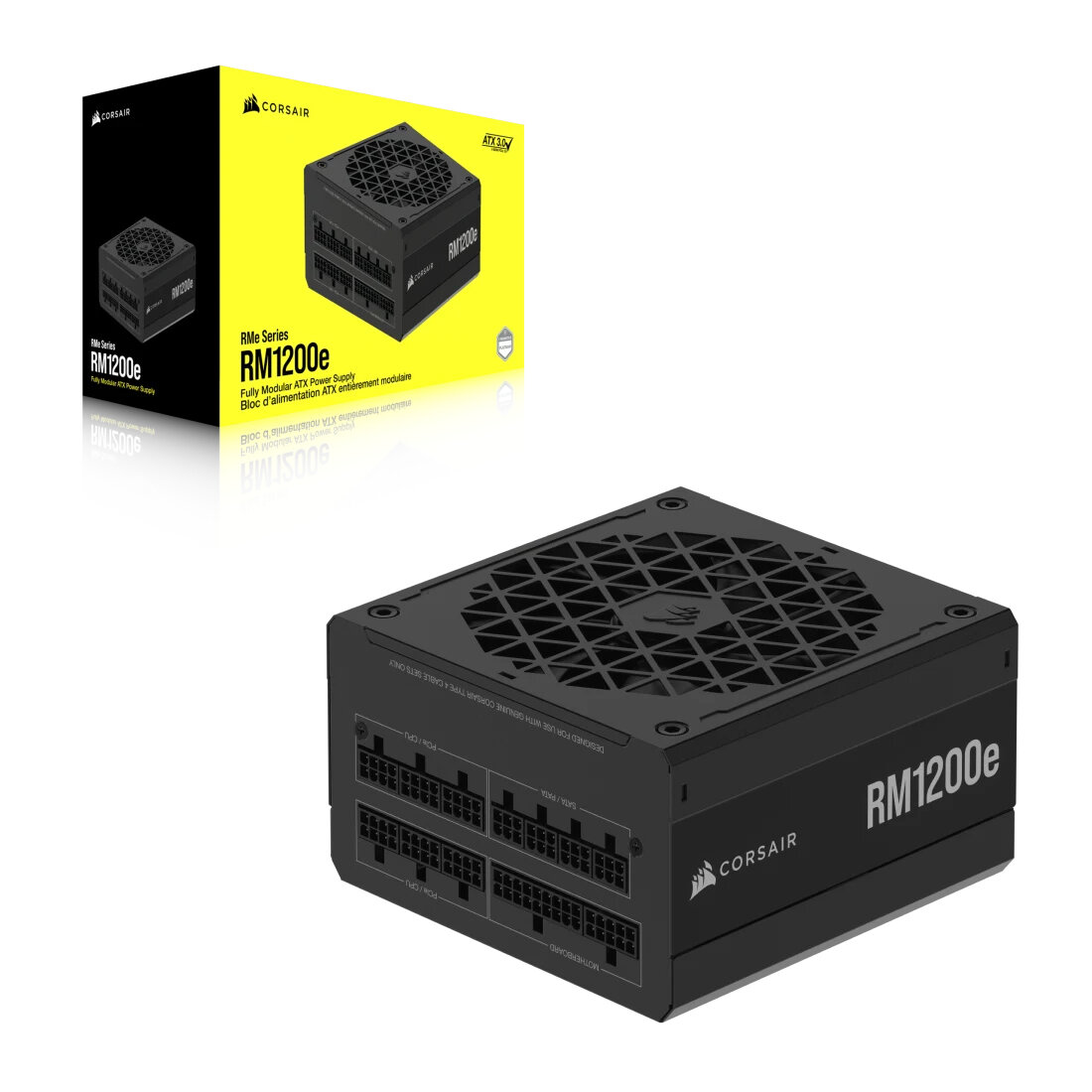 1200 Watt Corsair RM1200e 2025 Modular ATX 3.1 vollmodular 1200W Netz ...