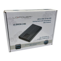 LC-Power Dockingstation USB 3.2  8,89cm/3,5" SATA-HDD