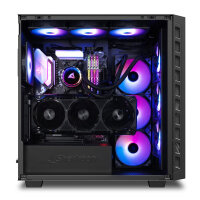 Sharkoon REBEL C80G RGB Midi Tower Schwarz