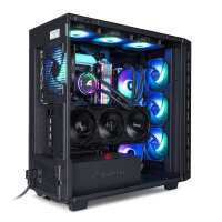 Sharkoon REBEL C80G RGB Midi Tower Schwarz