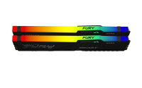 64GB Kingston FURY Beast  DDR5-6000 CL30 2x32GB Kit RGB...