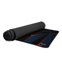 Sharkoon Skiller SGP30 XXL Arrow Gaming Mouse Pad Mat 900x400mm dunkelblau/rot Gamer Mauspad