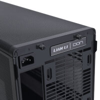 Lian Li A3-mATX Micro Tower Schwarz Holz mATX Gehäuse Mini Case