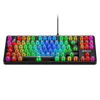 Sharkoon SGK70W Tastatur Gaming USB QWERTZ Deutsch Schwarz