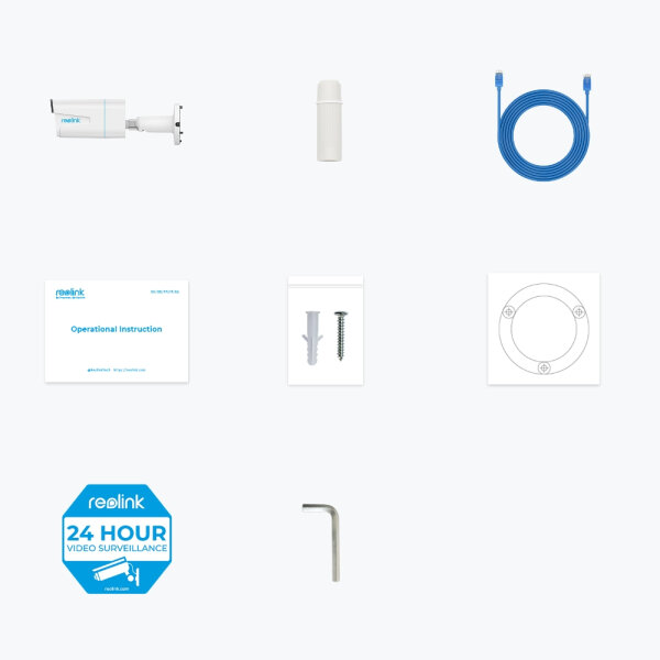 Reolink P430 Patrone (Form) IP-Sicherheitskamera Innen & Außen 3840 x 2160 Pixel Wand