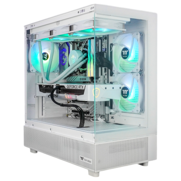 UltraGaming R7-7800X3D 32GB DDR5 2TB M.2 NVMe 12GB NVIDIA GeForce RTX5070 OC AMD B850 Wasserkühlung WiFi7+BT5.4 750W W11Pro