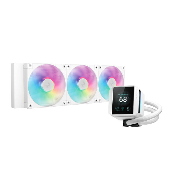 DeepCool Mystique 360 WH ARGB Prozessor All-in-One-Flüssigkeitskühler 12 cm Weiß 1 Stück(e)